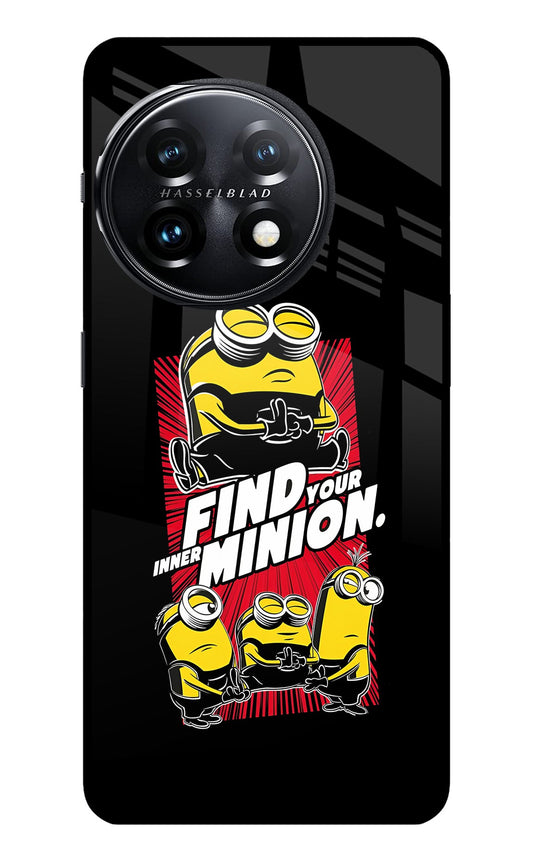 Find your inner Minion OnePlus 11 5G Glass Case