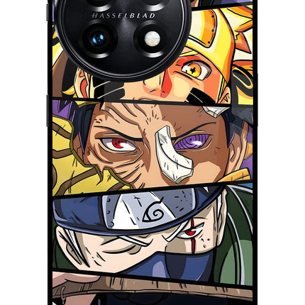 Naruto Character OnePlus 11 5G Glass Case Back Cover by Casekaro