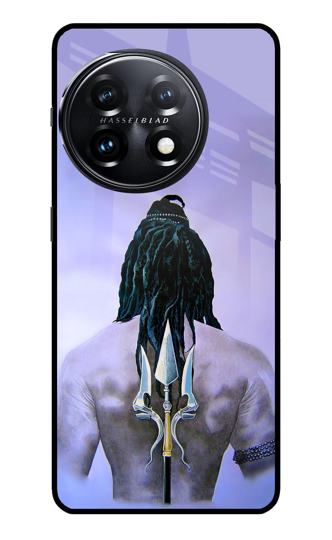 Shiva OnePlus 11 5G Glass Case Back Cover by Casekaro