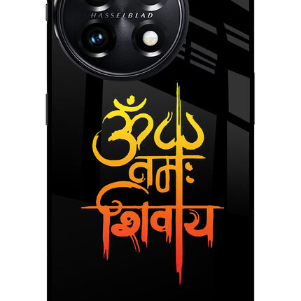 Om Namah Shivay OnePlus 11 5G Glass Case