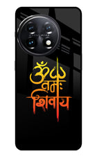 Om Namah Shivay OnePlus 11 5G Glass Case
