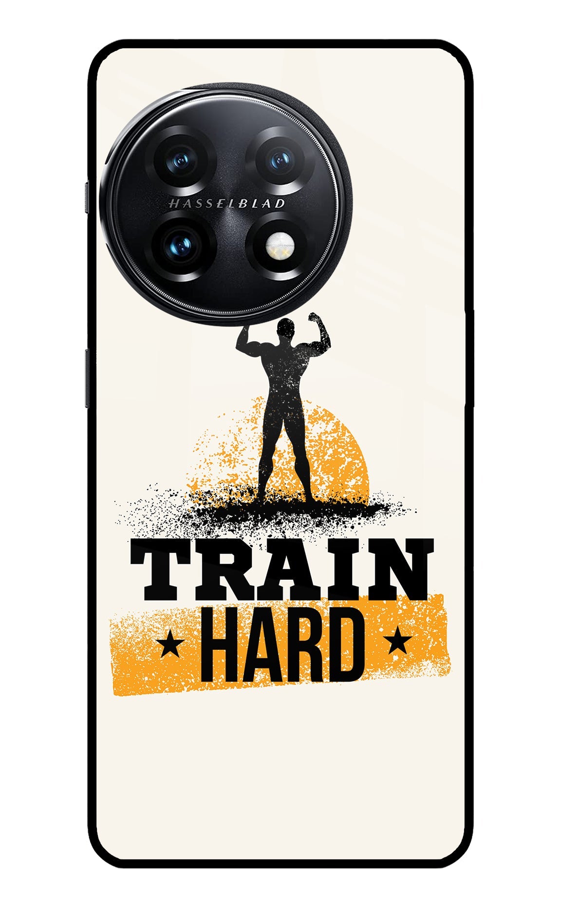 Train Hard OnePlus 11 5G Glass Case