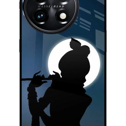 Shri Krishna Silhouette OnePlus 11 5G Glass Case
