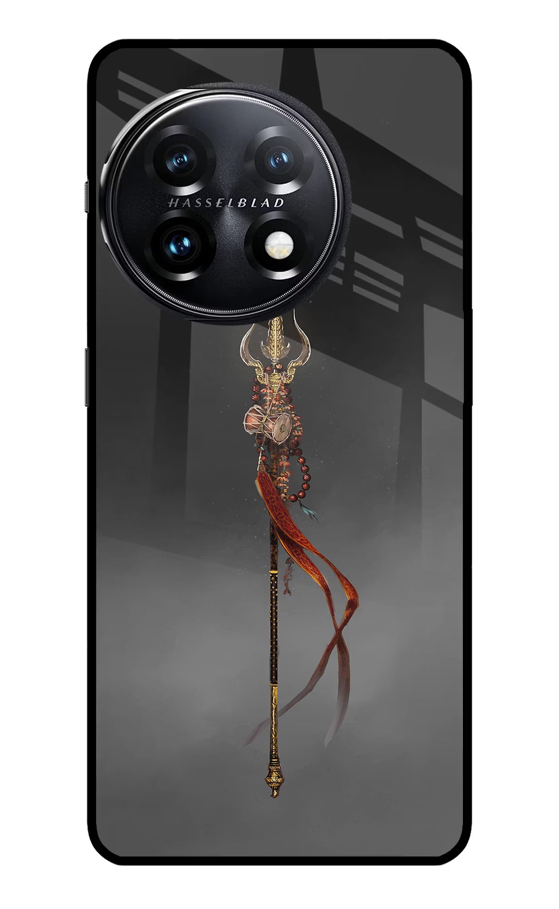 Shiv Trishul OnePlus 11 5G Glass Case Back Cover by Casekaro
