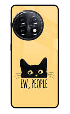 Ew People Catitude OnePlus 11 5G Glass Case