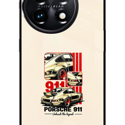 Classic Porsche 911 OnePlus 11 5G Glass Case