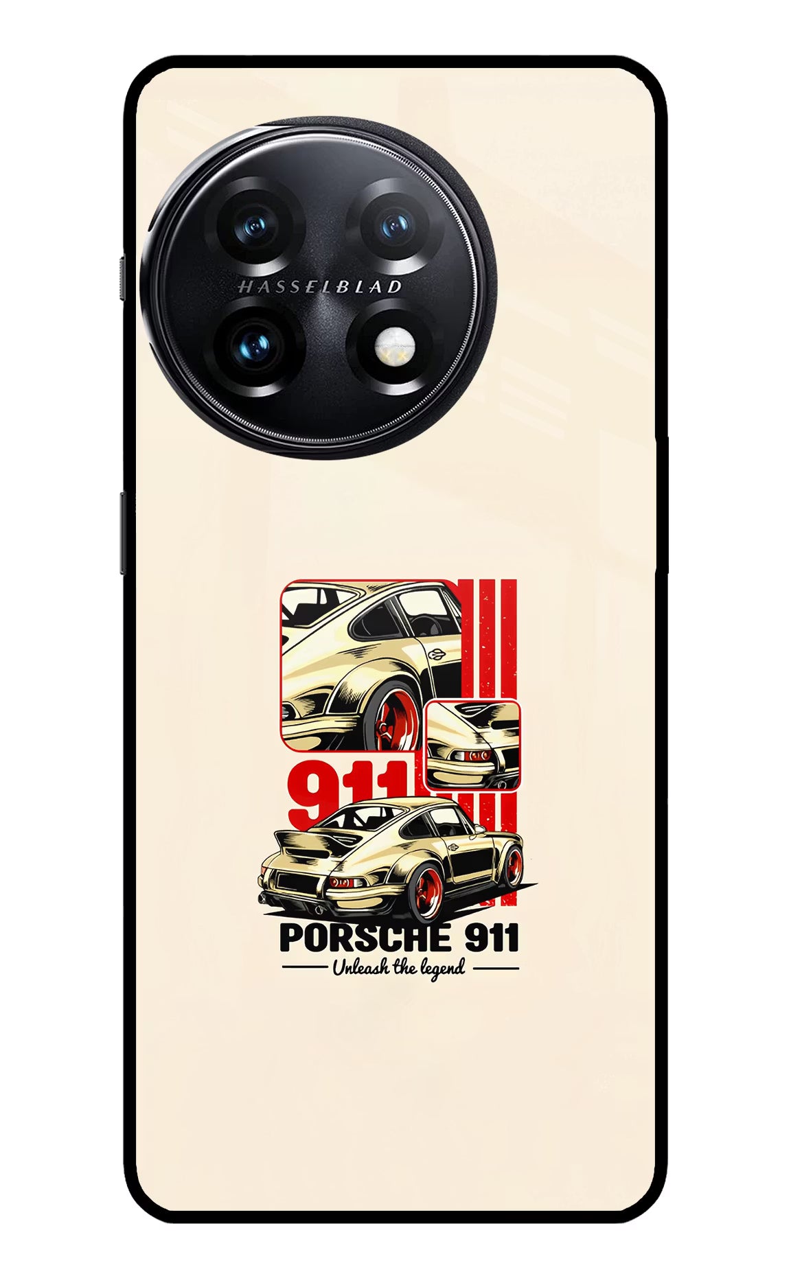 Classic Porsche 911 OnePlus 11 5G Glass Case