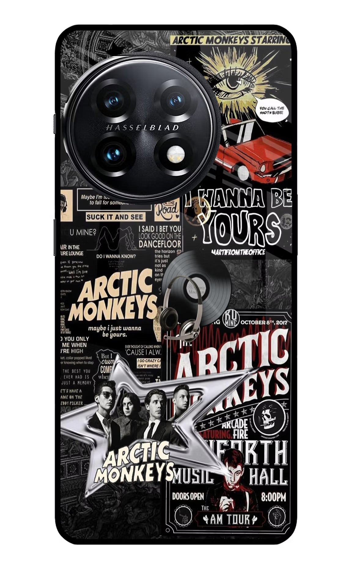 Arctic Monkeys OnePlus 11 5G Glass Case Back Cover by Casekaro