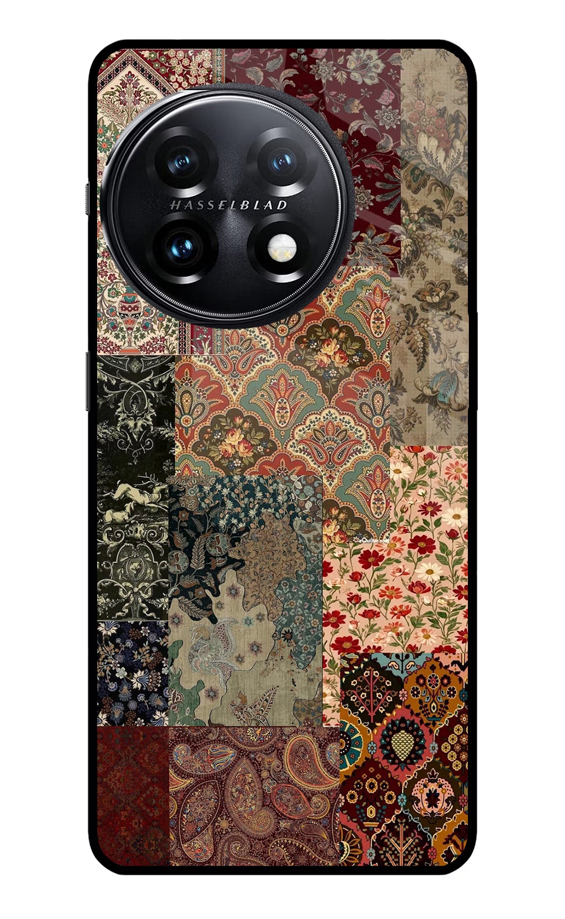 Desi Print OnePlus 11 5G Glass Case Back Cover by Casekaro