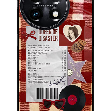 Queen of Disaster OnePlus 11 5G Glass Case