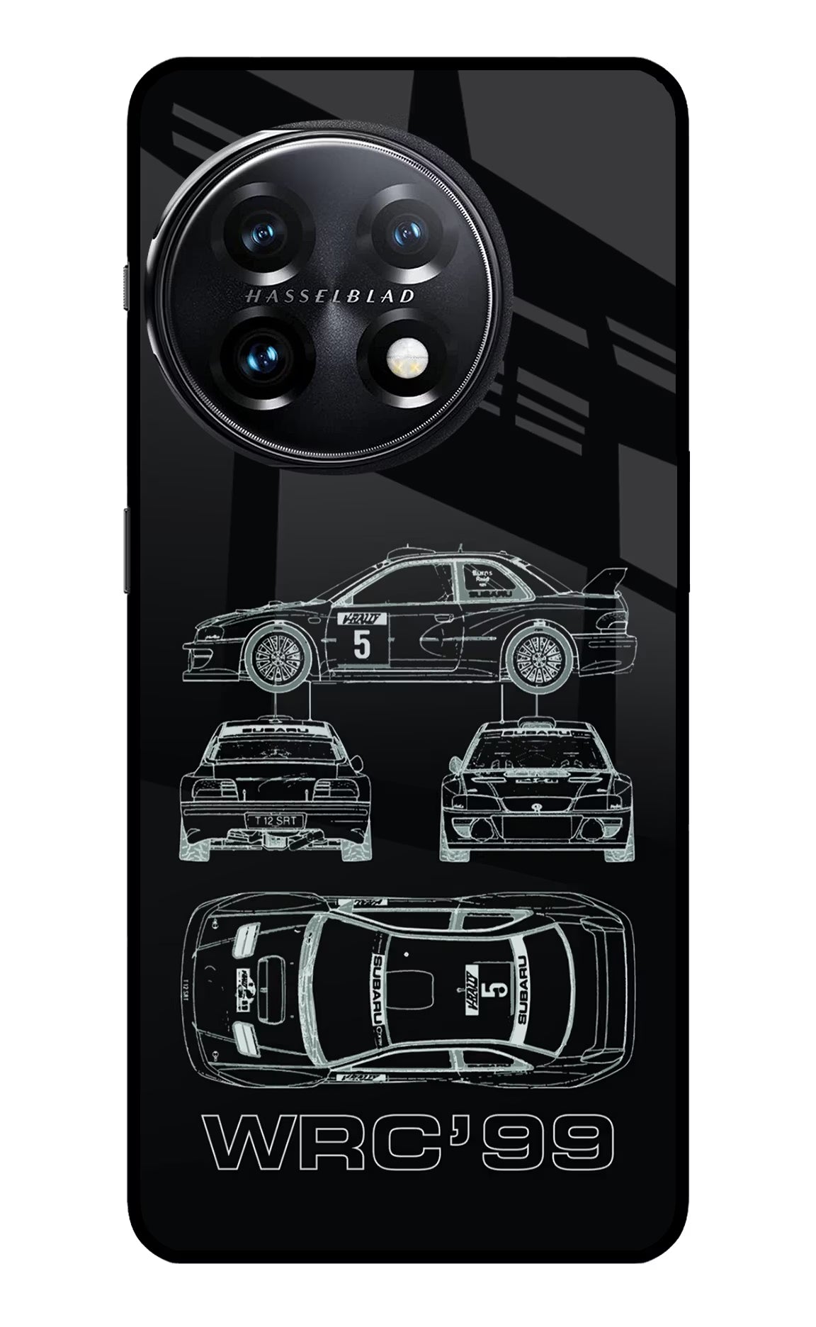 WRC'99 OnePlus 11 5G Glass Case Back Cover by Casekaro