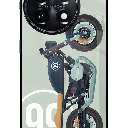 Classic Cafe Racer 99 OnePlus 11 5G Glass Case