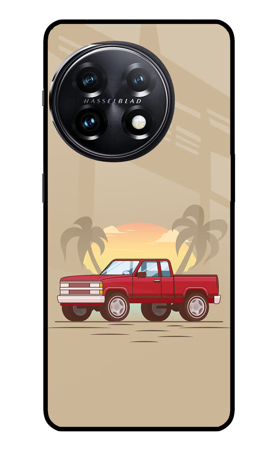 Desert Classic Drive OnePlus 11 5G Back Cover, Glass case