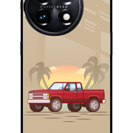 Desert Classic Drive OnePlus 11 5G Glass Case