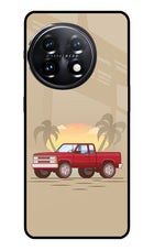Desert Classic Drive OnePlus 11 5G Glass Case