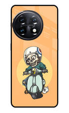 Undead Biker OnePlus 11 5G Glass Case