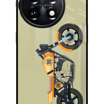 Vertical Speedster OnePlus 11 5G Glass Case