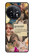 Gemini Zodiac OnePlus 11 5G Glass Case