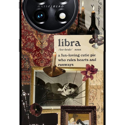 Libra Zodiac OnePlus 11 5G Glass Case