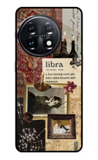 Libra Zodiac OnePlus 11 5G Glass Case