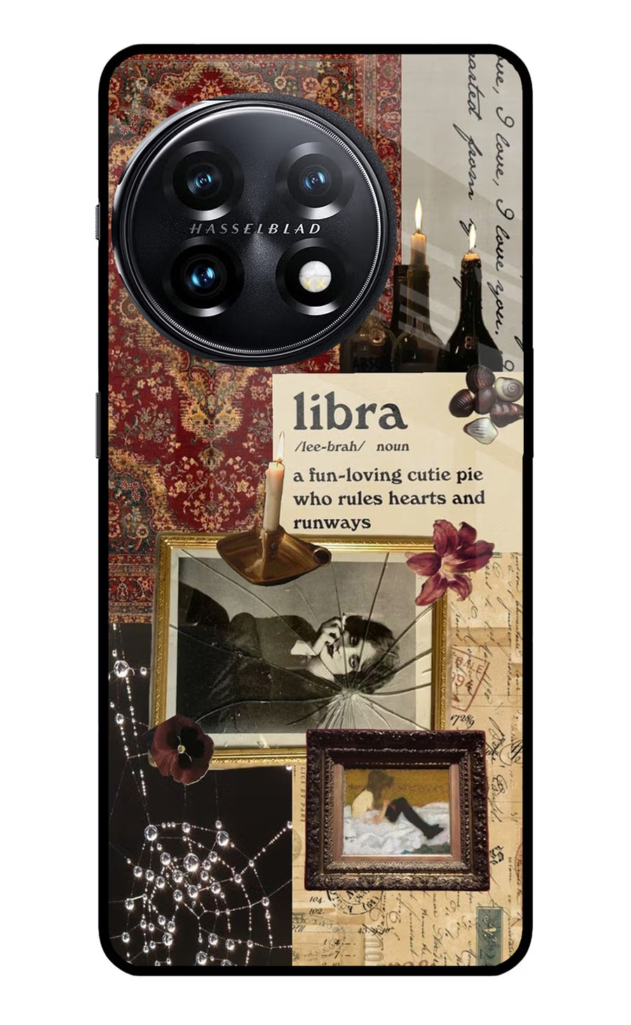Libra Zodiac OnePlus 11 5G Back Cover, Glass case