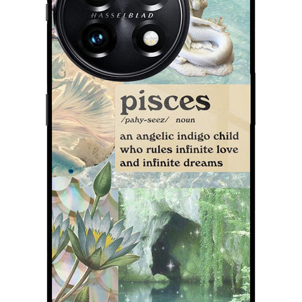 Pisces Zodiac OnePlus 11 5G Glass Case