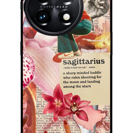 Sagittarius Zodiac OnePlus 11 5G Glass Case