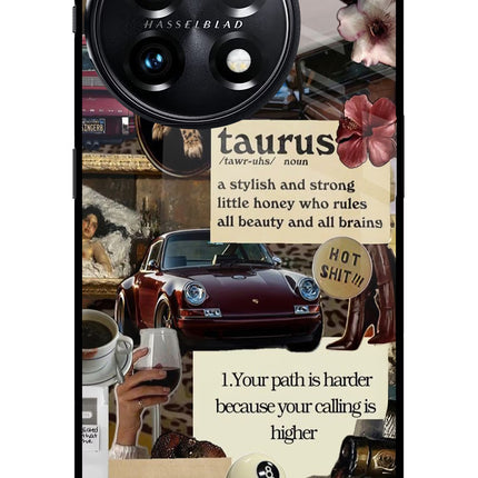 Taurus Zodiac OnePlus 11 5G Glass Case