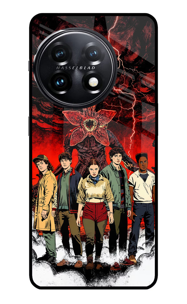Ordinary Things Characters OnePlus 11 5G Glass Case