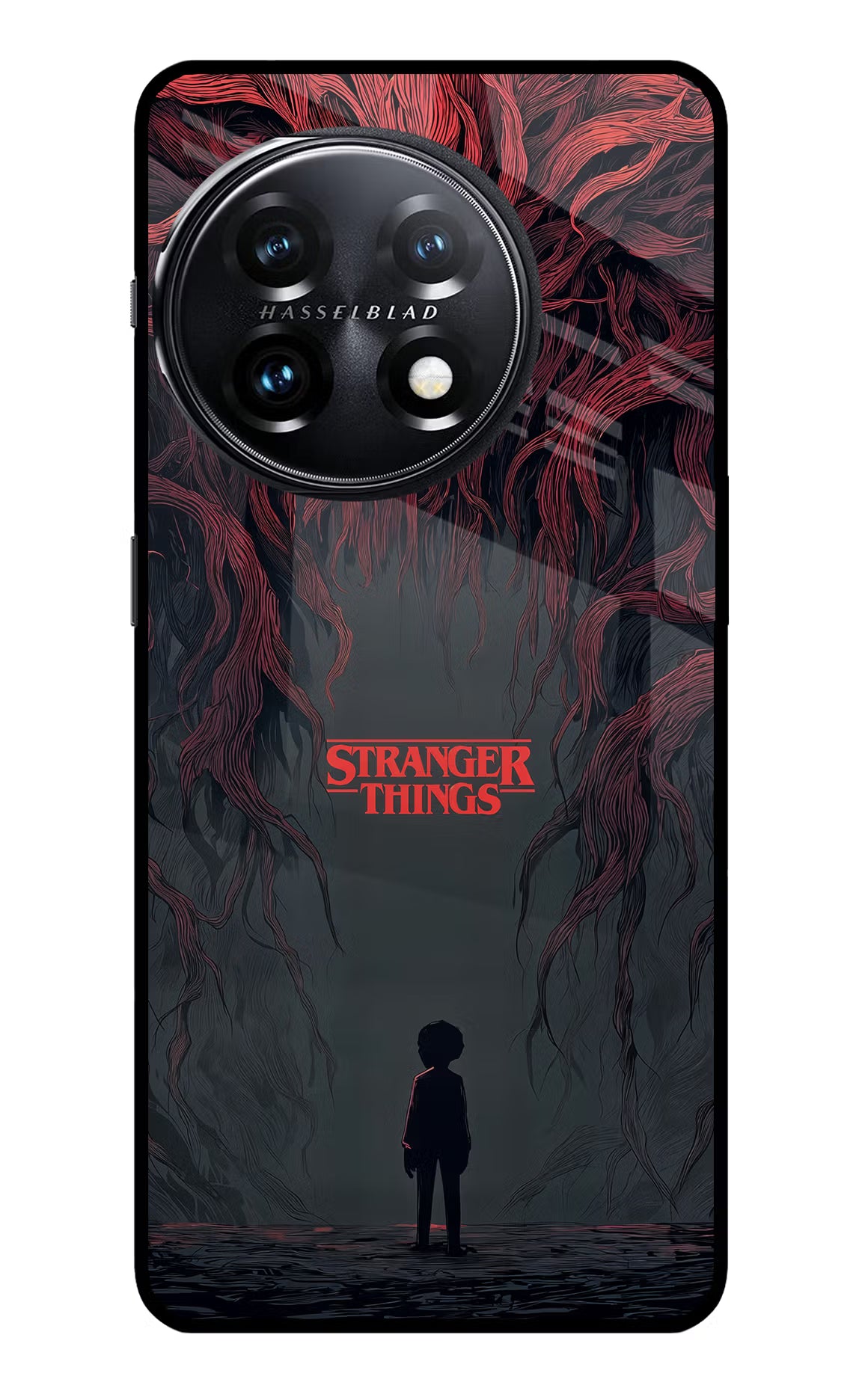 Ordinary Things Dark Side OnePlus 11 5G Glass Case Back Cover by Casekaro