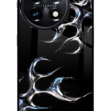 Chrome Tribal OnePlus 11 5G Glass Case