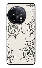 Spider Web OnePlus 11 5G Glass Case