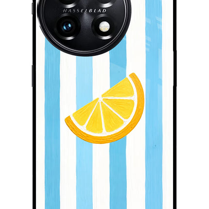 Summer Lemon OnePlus 11 5G Glass Case