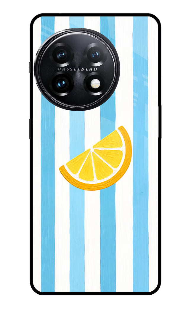 Summer Lemon OnePlus 11 5G Glass Case