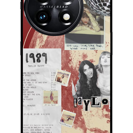 Taylor Swift OnePlus 11 5G Glass Case