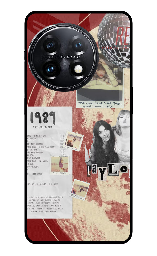 Taylor Swift OnePlus 11 5G Glass Case