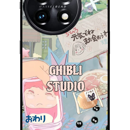 Studio Ghibli OnePlus 11 5G Glass Case