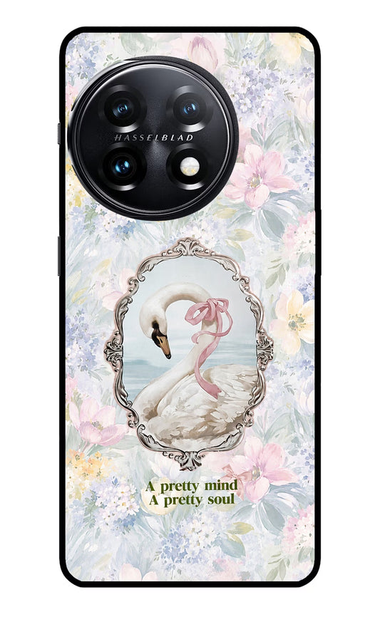 Pretty Mind Pretty Soul OnePlus 11 5G Glass Case