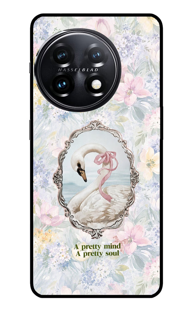 Pretty Mind Pretty Soul OnePlus 11 5G Glass Case