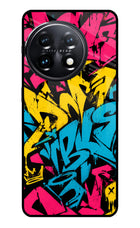 Graffiti Vibe OnePlus 11 5G Glass Case