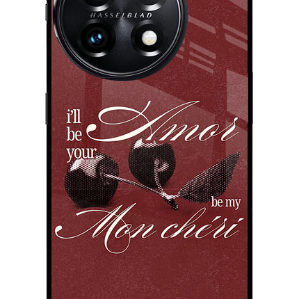 Velvet Cherry OnePlus 11 5G Glass Case
