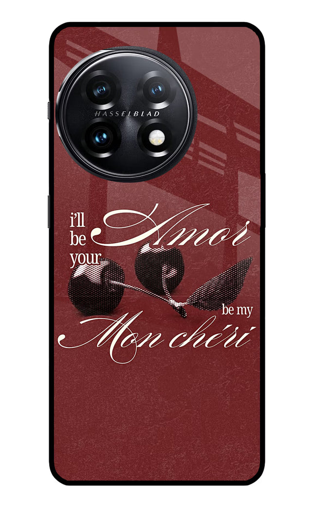 Velvet Cherry OnePlus 11 5G Glass Case