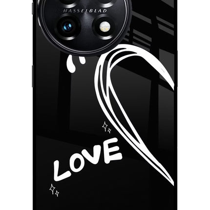 Love Line OnePlus 11 5G Glass Case