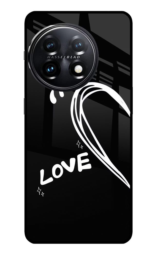 Love Line OnePlus 11 5G Glass Case