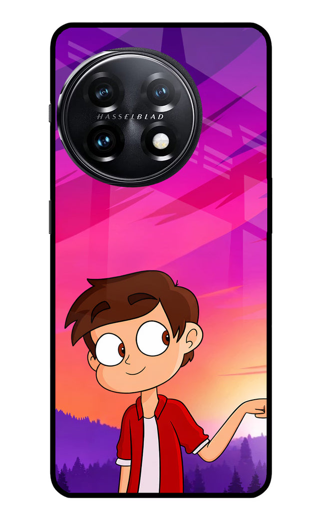 Marco Sunset OnePlus 11 5G Glass Case
