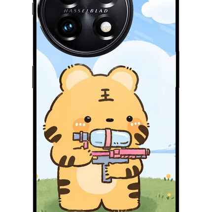 Tiger Treat OnePlus 11 5G Glass Case