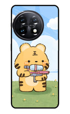 Tiger Treat OnePlus 11 5G Glass Case