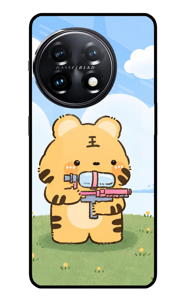 Tiger Treat OnePlus 11 5G Glass Case