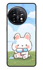 Bunny Treat OnePlus 11 5G Glass Case