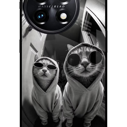 Hood Cats OnePlus 11 5G Glass Case